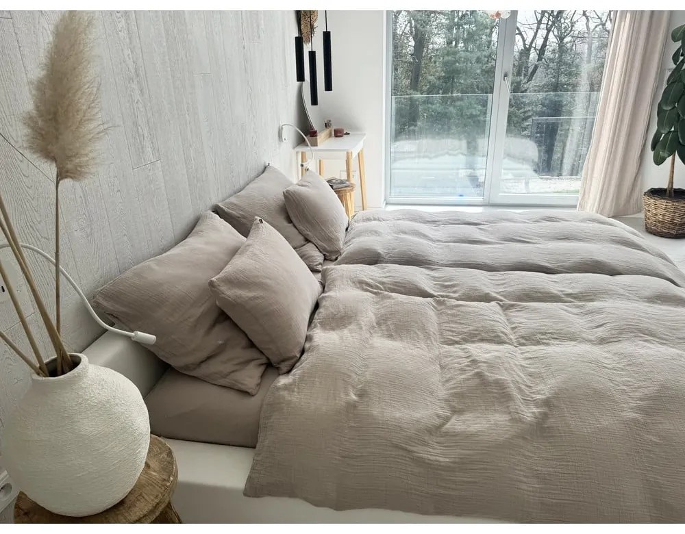 Poszewka na poduszkę muślinowa 45x45 cm Plain Muslin – Butter Kings