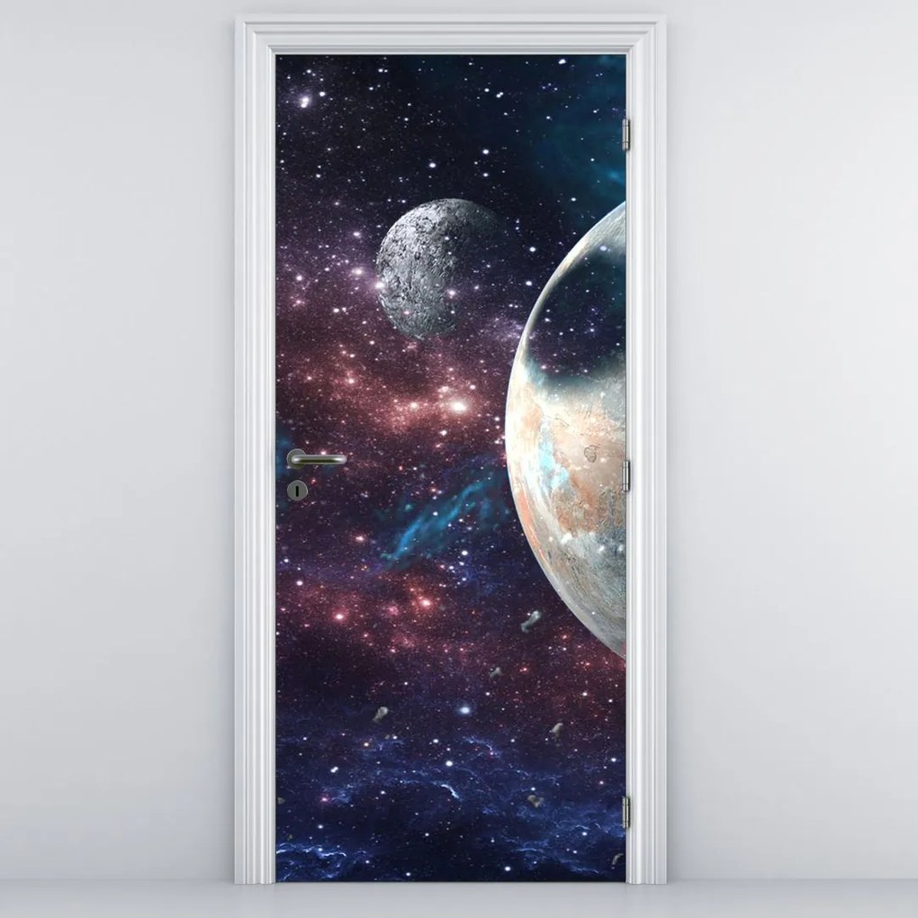 Fototapeta na drzwi - Kosmos (95x205cm)