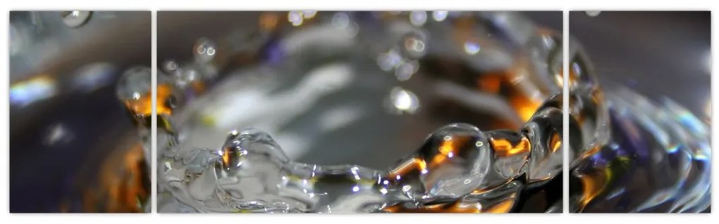 Obraz bransoletki z kropel wody (170x50 cm)