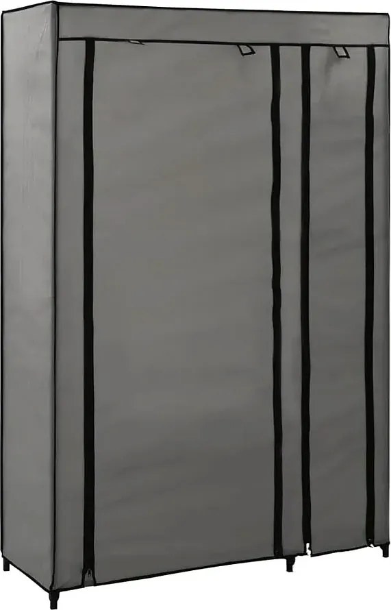 Grafitowa Szafa Tekstylna Na Ubrania T4-L36