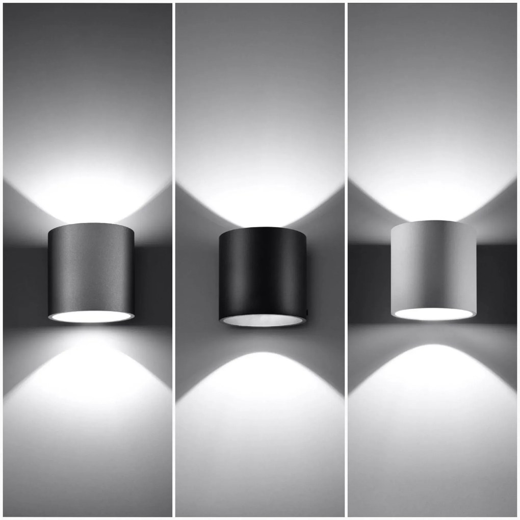 Minimalistyczny Kinkiet Walec Kurina 4X E713 R7-W39
