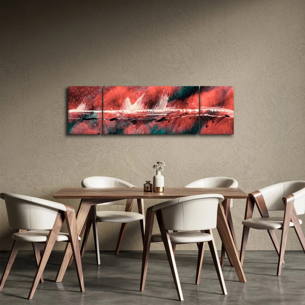 Obraz - Wybuch nafty (170x50 cm)