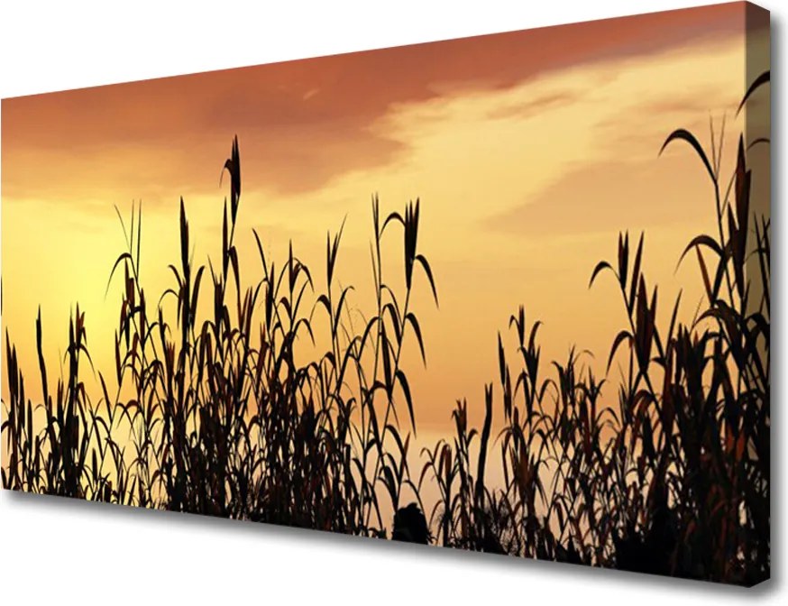 Obraz canvas Ognisty Zachód nad Szczytym