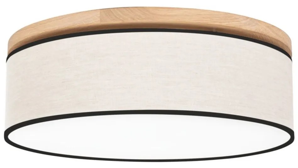 Spot-Light 4995874 - Lampa sufitowa BOHO 4xE27/25W/230V dąb 58 cm