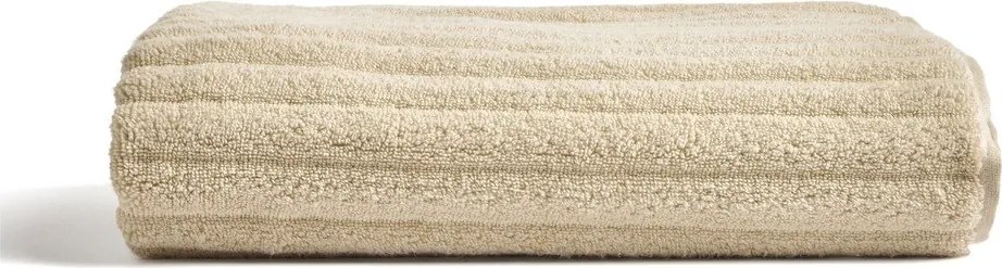 Beżowy bawełniany ręcznik kąpielowy frotte 70x140 cm Navira – Kave Home