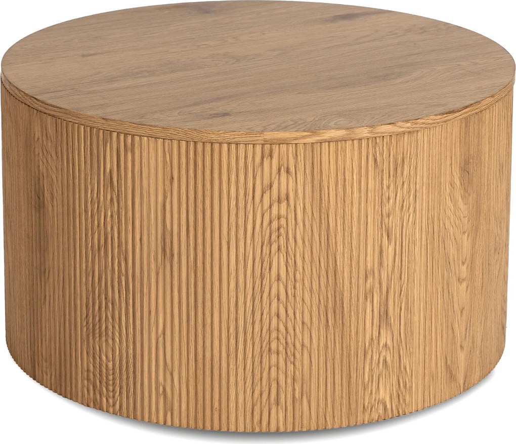 Stolik Kawowy CLOVER MAX 80 cm Dąb Nowoczesny Loft