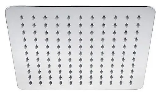 Sapho - Głowica prysznicowa SLIM 25x25 cm polerowana stal nierdzewna