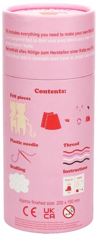 Zestaw kreatywny Sew Your Own Cat – Rex London