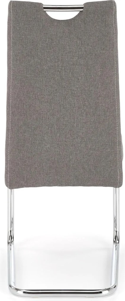 Tapicerowane krzesło do jadalni na płozach K349