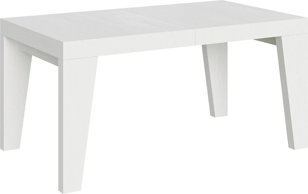 Stół rozkładany 160/264x90 cm Naxy frassino biała