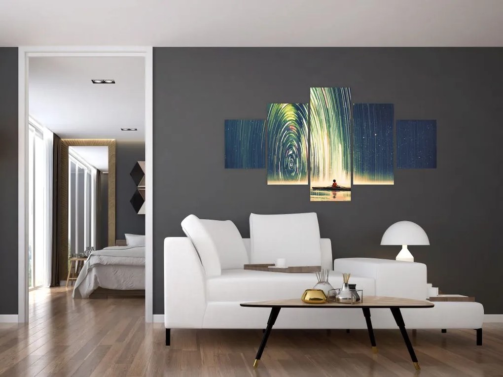 Obraz - Centrum wszechświata (125x70 cm)
