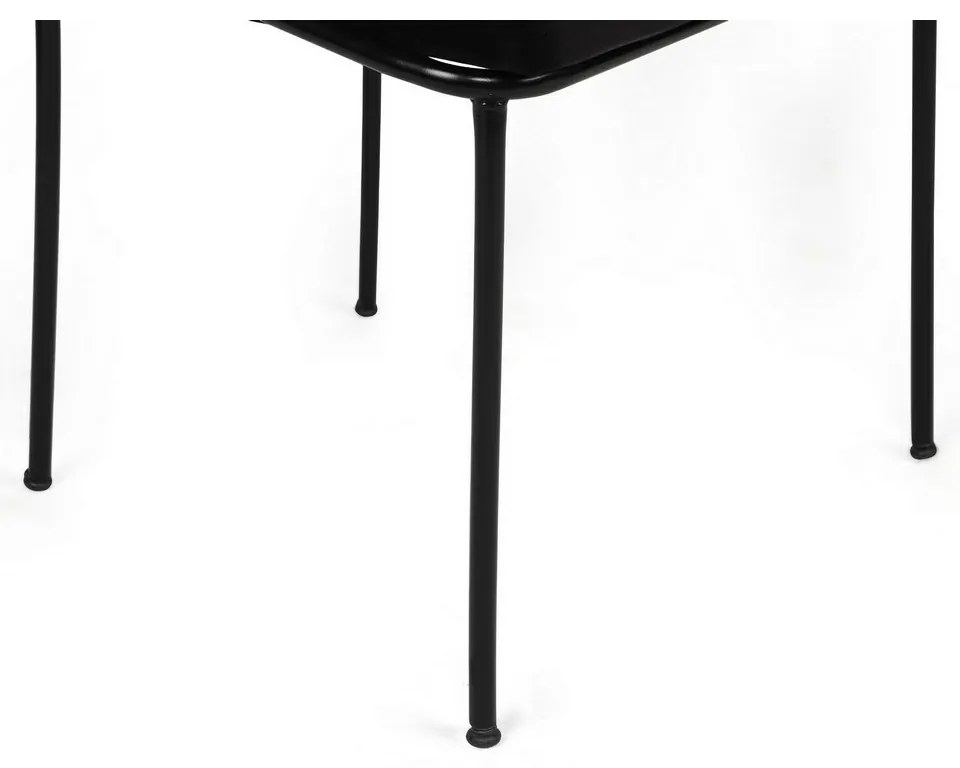 Zestaw krzeseł do jadalni Dore Mustard and Black, 2 szt.