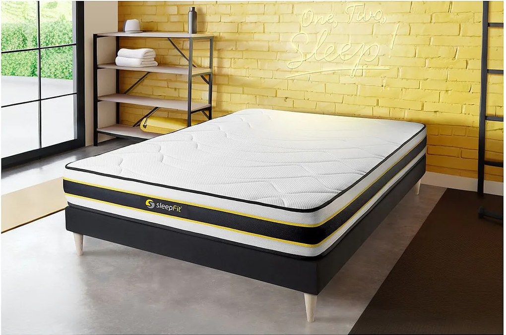 Materac FLEXY 140 x 190 cm + zestaw podstawa lózka