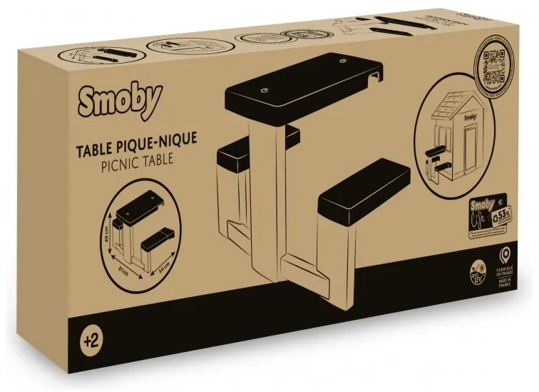 Smoby stolik piknikowy