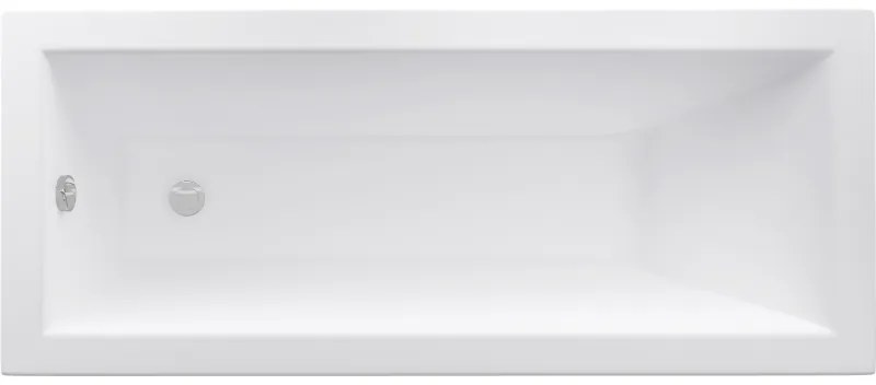 Mexen Cubik wanna prostokątna 160 x 70 cm, biała - 55031607000