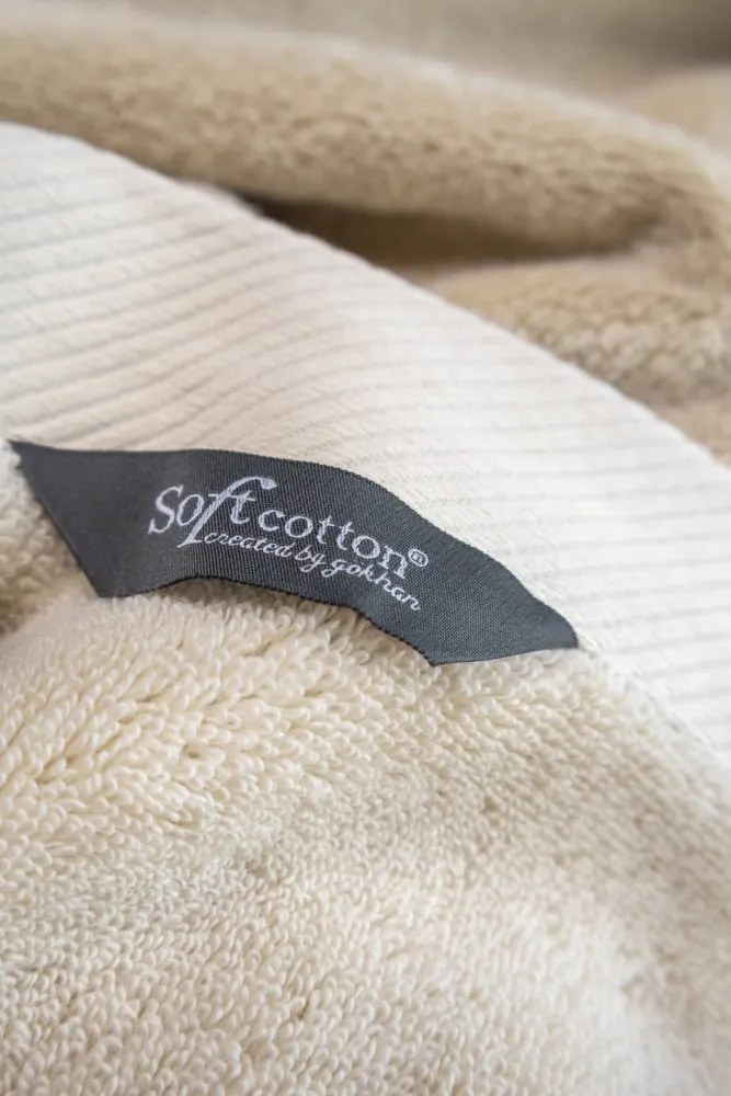 Zestaw podarunkowy małych ręczników MICRO COTTON, 3 szt Terakota