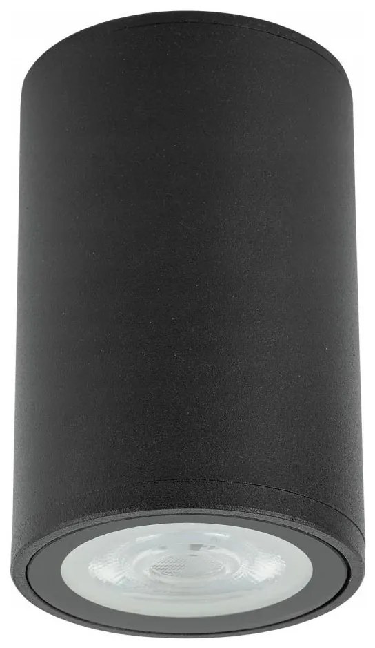 Oświetlenie punktowe VIVO 1xGX53/10W/230V 10 cm czarny