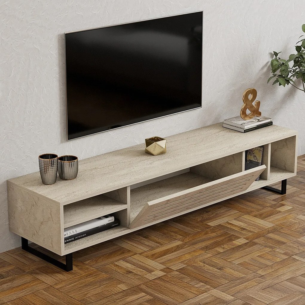 Stolik TV Safir trawertyn