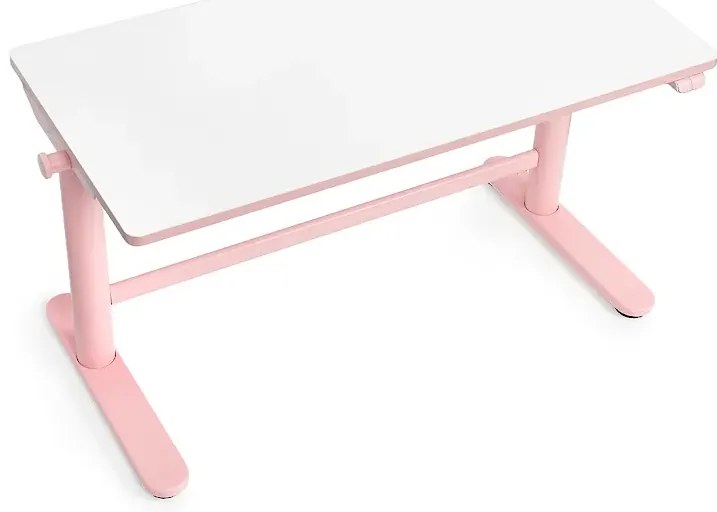 Różowe podnoszone biurko dziecięce elektryczne Z7-P30