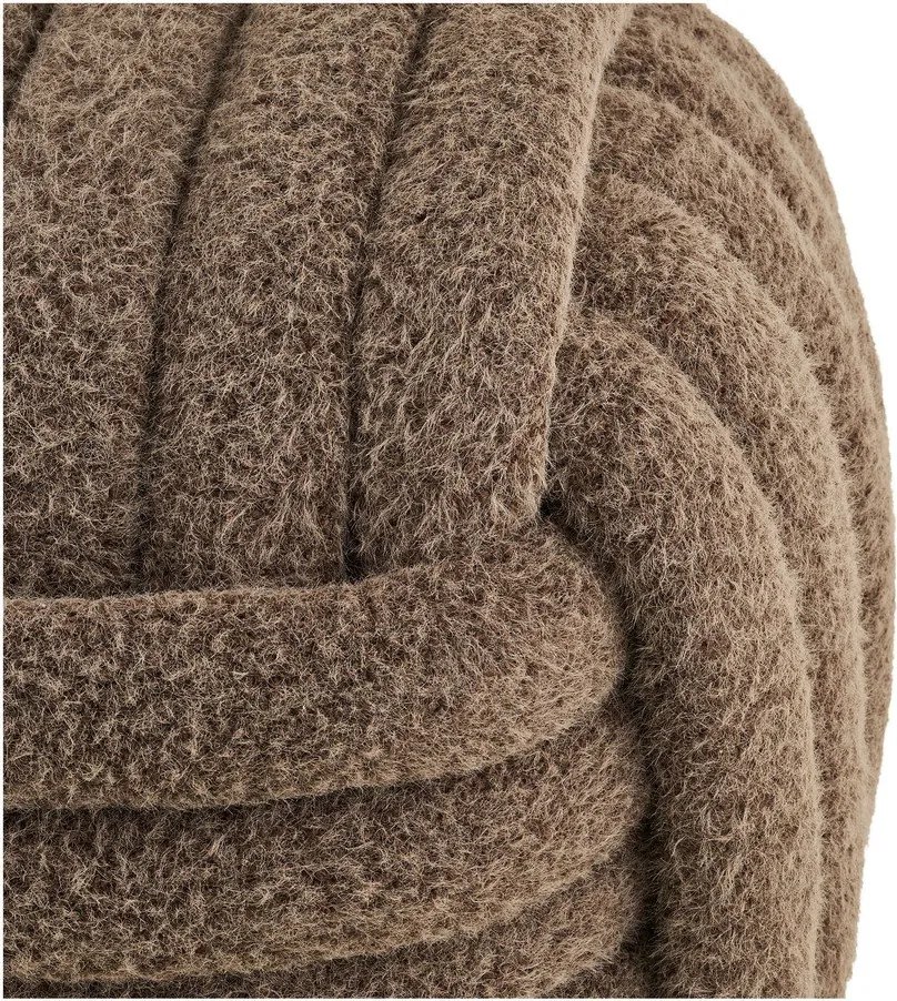 Brązowy puf Napier – House Nordic