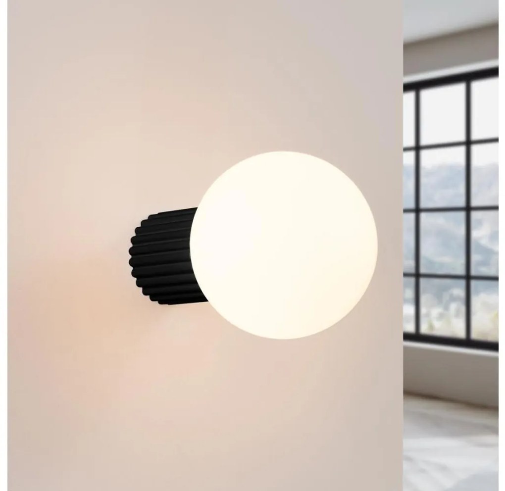 Sollux SL.1712 - Kinkiet łazienkowy HALO 1xG9/8W/230V IP44 czarny