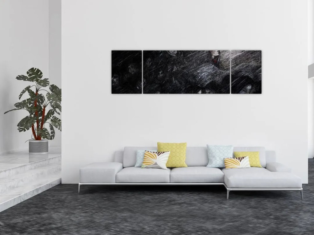 Obraz - Smutek i wyrzeczenie (170x50 cm)