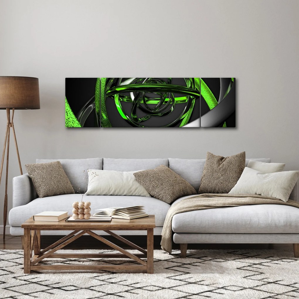 Obraz abstrakcji (170x50 cm)