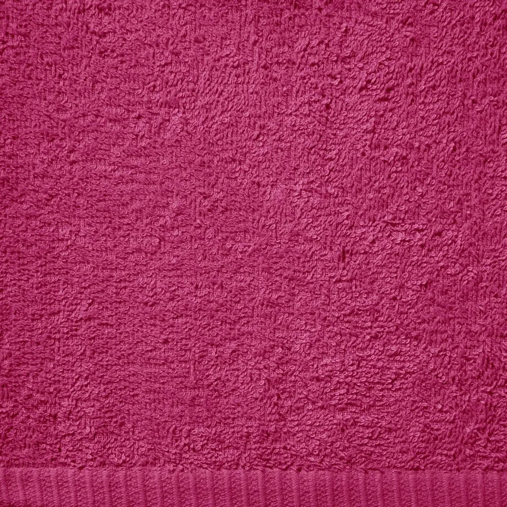 Ciemnoróżowe bawełniane ręczniki szybkoschnące zestaw 4 szt. 30x30 cm Quick Dry – Catherine Lansfield