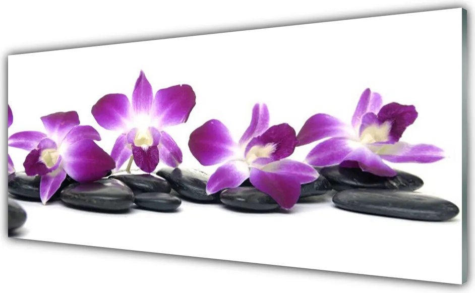 Panel Szklany do Kuchni Orchidea W Klimacie Spa