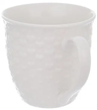 Orion Kubek ceramiczny HEART, 580 ml, biały