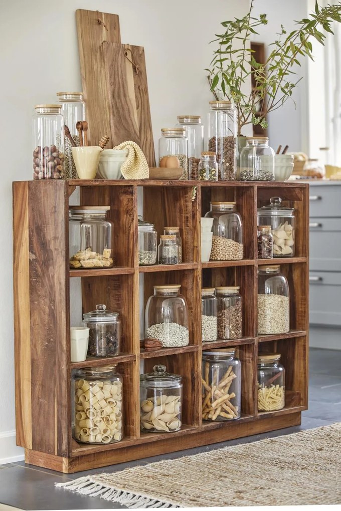 IB Laursen Drewniana deska z skórzanym sznurkiem OILED ACACIA WOOD