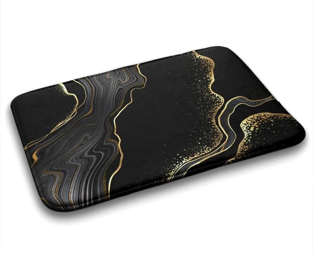 Dywanik pod prysznic Dywanik pod prysznic Czarny marmur