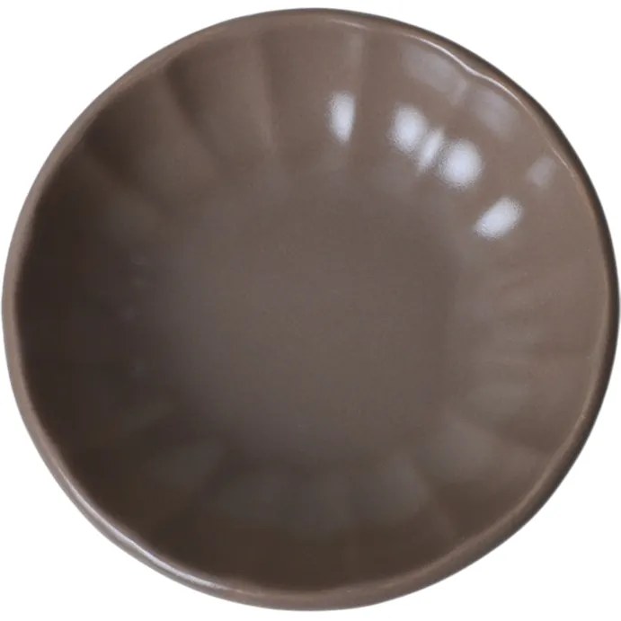 Zestaw 6 misek kamionkowych Laguna 12 cm, brązowy