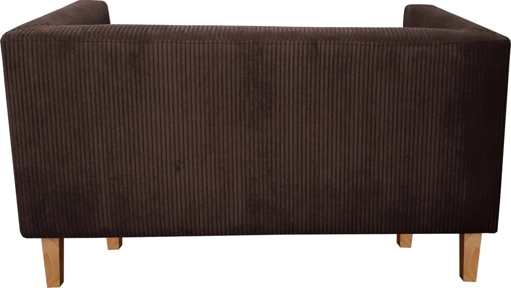 Sofa Monaco : Kolor nogi - Drewno, Kolor tkaniny - Kronos6/Poso6, Typ tkaniny - Kronos/Poso, Wysokość nogi - 15 cm