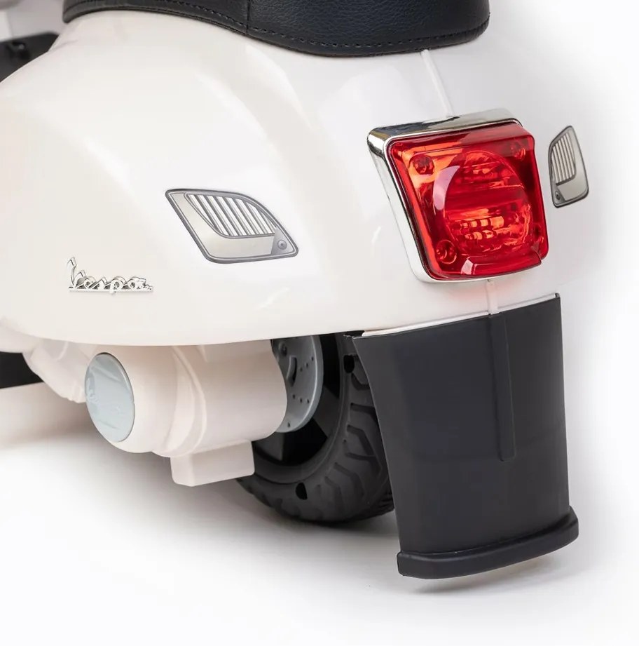 Baby Mix Elektryczny motocykl dla dzieci Vespa,biały