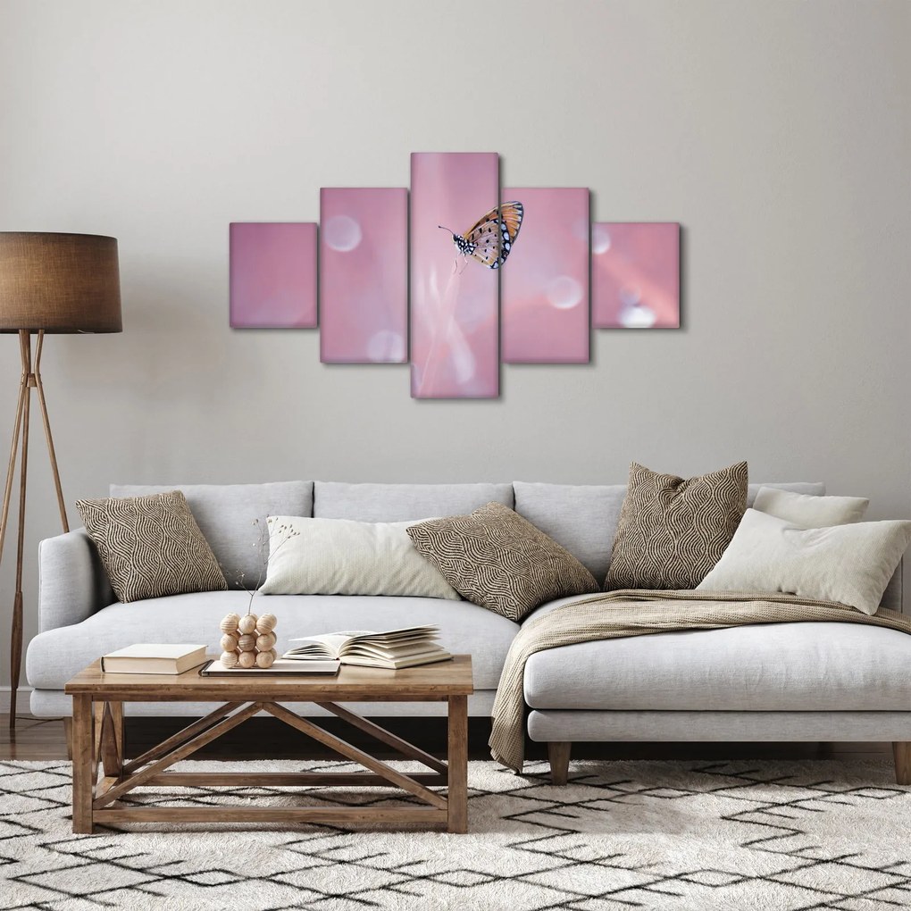 Obraz - Motyl (125x70 cm)