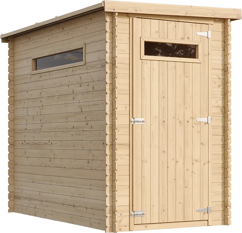 Domek ogrodowy drewniany, szopa narzędziowa - 3m² - M306A