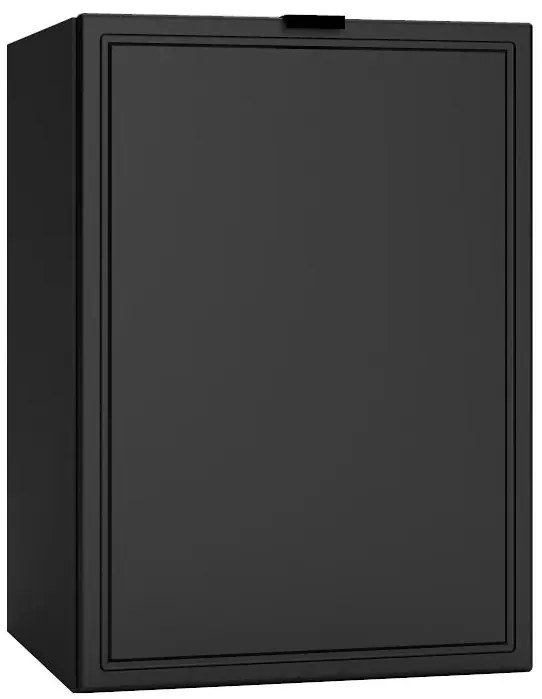 Wisząca szafka łazienkowa czarny groszek N4-R81