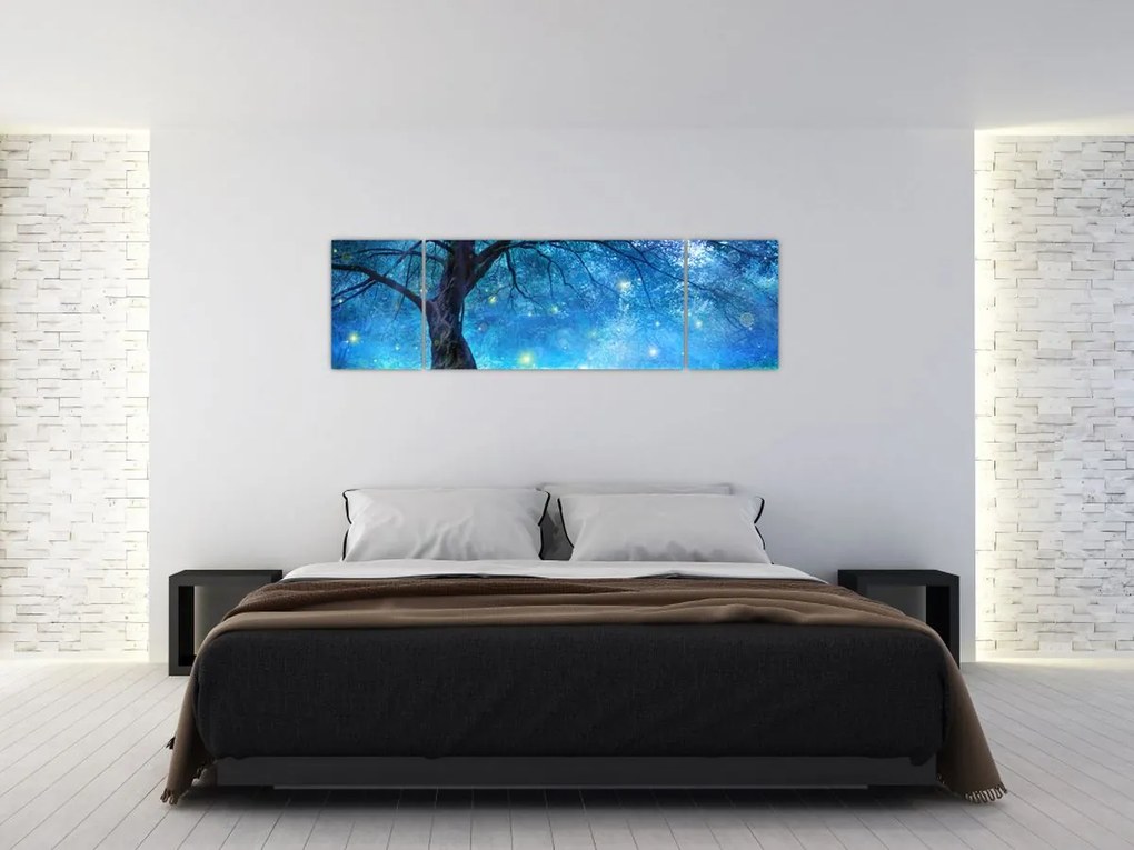 Obraz - Mistyczny las (170x50 cm)