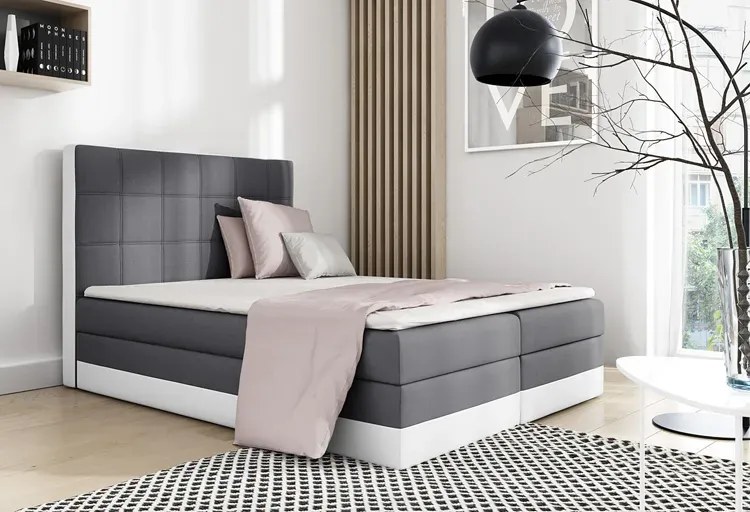 Łóżko kontynentalne 120x200 A2-L62