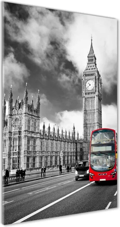 Foto obraz zdjęcie na szkle pionowy Big Ben Londyn
