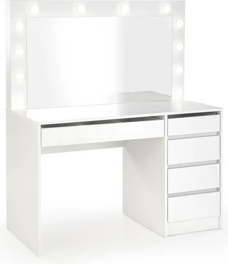 Toaletka AMORIO biała