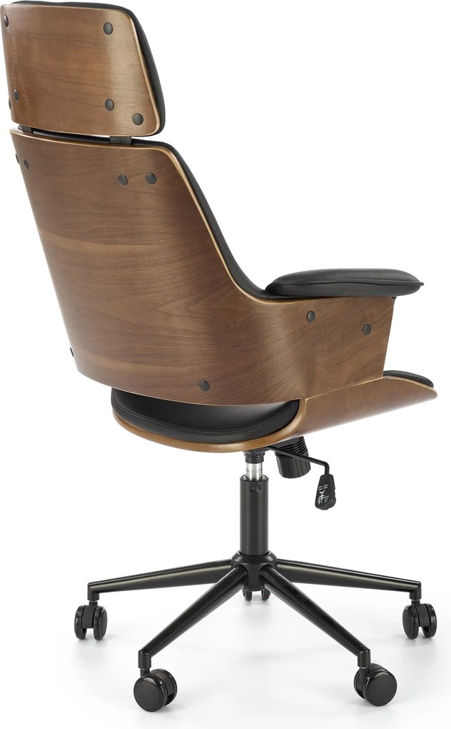 Nowoczesny fotel biurowy Weber z oparciem ze sklejki