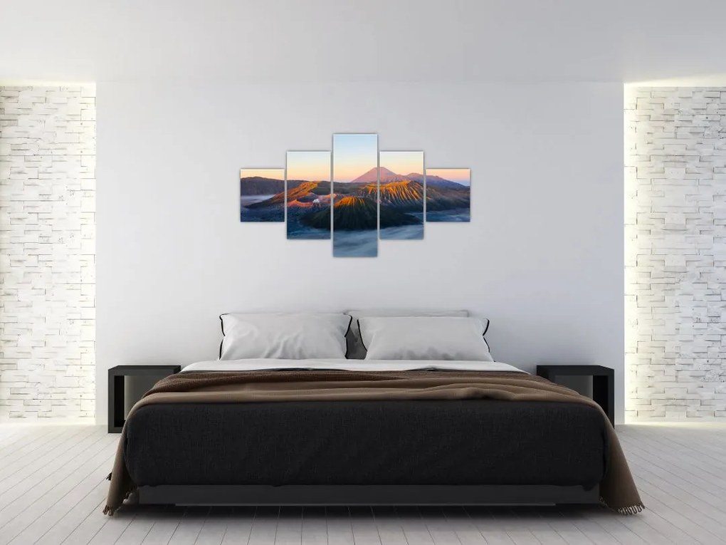 Obraz góry Bromo w Indonezji (125x70 cm)