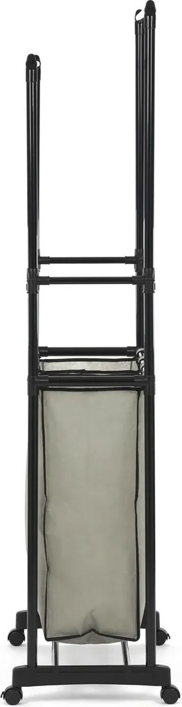 Stojak z miejscem do przechowywania GD-176 BK, plastik, czarny