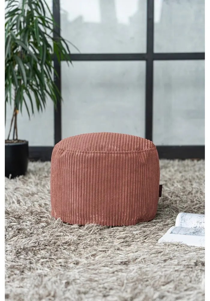 Fioletowy sztruksowy worek do siedzenia Mini – SLOWDOWN