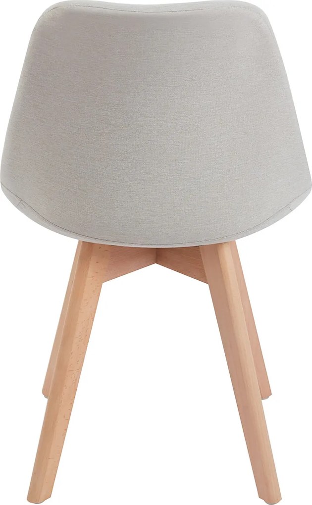 Zestaw 4 Krzese Synk Tkanina