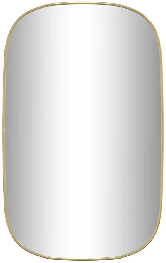 Złote lustro w stylu glamour 80x50 cm - Kogo 4X