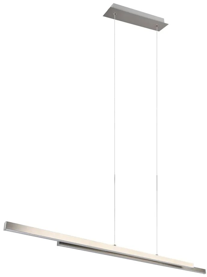 Lampa wisząca LED w kolorze srebra Odio – Reality