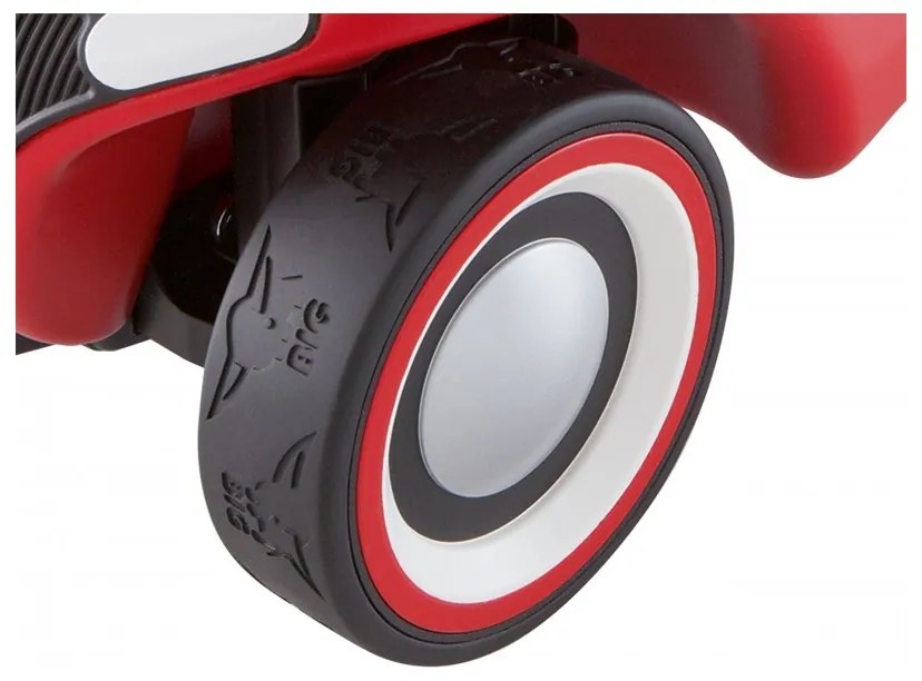 Czerwony jeżdzik bobby car neo red big